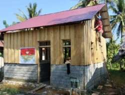 Progres Pembangunan RTLH di Desa Watuawu Capai 70% dalam Program TMMD Imbangan Kodim 1307/Poso