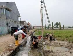 Satu dari 3 Sumur Bor sasaran fisik TMMD Reguler ke – 120 Kodim 0726/Sukoharjo sudah mencapai 80%