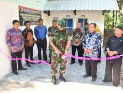 Rampung, Dandim 0802/Ponorogo Serahkan Hasil Karya Bakti Satkowil Semester I Tahun 2024 Kepada Warga