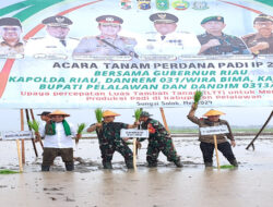 Bupati Zukri sebut Tahun ini akan Dibangun Tanggul untuk Mendukung Program Penanaman Padi IP 200