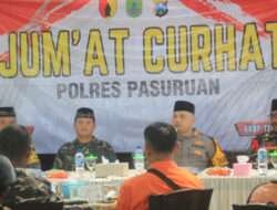 Polres Pasuruan Gelar Jum’at Curhat  Mempererat Tali Silaturahmi Polri Dengan Masyarakat,