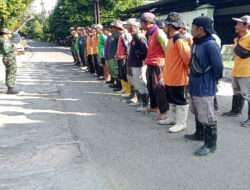 Semangat dan Pantang Menyerah, Ini Pesan Danramil 01/Laweyan Dalam Apel Pagi Satgas TMMD Sengkuyung Tahap II