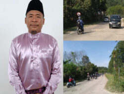 Masyarakat SP. 6 Desa Makmur Kecewa Terhadap Anggota DPRD dan Pemkab Pelalawan Karena Jalan Lintas Masih Menumpang PT. RAPP