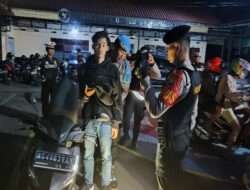 Respon Keluhan Warga di Jum’at Curhat, Polres Kediri Kota Amankan Puluhan Motor Diduga Balap Liar