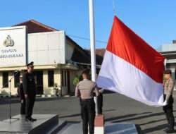 Peringati Hari Kebangkitan Nasional, Polres Pamekasan Gelar Upacara Bendera