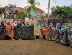 ISIK mengasah Kreasi Ecoprint di Wonosalam