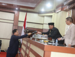 Rapat Paripurna Pj Gubernur Sultra Bersama DPRD Dalam Rangka Penyampaian LKPJ 2023