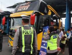 Sukseskan WWF 2024, Personel Gabungan Polres Lumajang Patroli KRYD di Terminal Minak Koncar