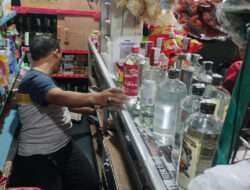 Ciptakan Harkamtibmas, Polres Pasuruan Melaksanakan Operasi Miras