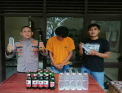 Polsek Purwodadi Berhasil Ungkap Peredaran Minuman Beralkohol Tanpa Izin