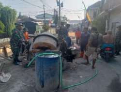 Semangat Gotong Royong Tergambar Jelas Dalam TMMD Sengkuyung Tahap II Kodim 0735/Surakarta