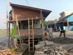 Berjalan Lancar, Progress Pembangunan Pos Pamling di Dukuh Pabrik Telah Mencapai 80%