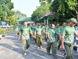 Olahraga Bersama, Upaya Kodim 0802/Ponorogo Jaga Kebugaran Tubuh Prajurit