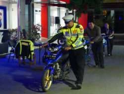 Respon Aduan Masyarakat Polisi Amankan 9 Motor Tidak Sesuai Spektek Diduga Balap Liar di Ponorogo