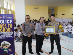 Police Goes to School di SMA Muhammadiyah 1 Gresik, Tanamkan Kesadaran Tertib Lalu Lintas Sejak Dini