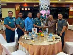 Panglima Koarmada RI Menerima Kunjungan Ketua Umum HNSI Bahas Kolaborasi KBN TNI AL