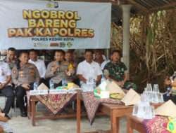 Ngobrol Bareng Pak Kapolres, Cara Polres Kediri Kota Ajak Warga Jaga Kamtibmas