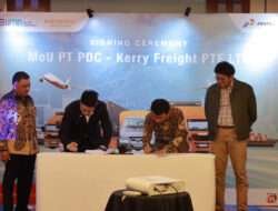PT. PDC Lakukan Penandatangan MoU dengan Kerry Freight Pte Ltd