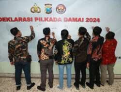 Jelang Pilkada Netizen Jawa Timur Bersama Polda Jatim Gelar Deklarasi