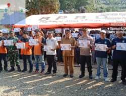 Gugah Kesadaran Masyarakat, Bati Tuud Koramil 0801/07 Ngadirojo Ikuti Simulasi Penanggulangan Bencana