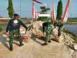 Capai 90%, sasaran fisik Rabat Beton TMMD fokuskan pengurugan bahu jalan