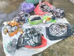 Polsek Purwodadi Berhasil Amankan Ratusan Bahan Peledak Jenis Mercon di Rumah Kosong