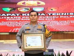 Polres Nganjuk Raih Penghargaan IKPA Terbaik di Lingkup Polri tahun 2023 dari Kemenkeu RI