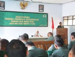 Cegah Penyalahgunaan Narkoba, Kodim Ngawi Gelar Penyuluhan dan Tes Urine