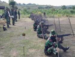 Pelihara Kemampuan Prajurit, Kodim 0802/Ponorogo Gelar Latihan Menembak TW II Tahun 2024