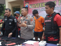 Polisi Berhasil Amankan 2 Tersangka Bandit Lintas Kota di Surabaya Salah Satunya Residivis