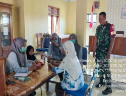 Sarana Komsos, Babinsa Kodim 0802/Ponorogo Pendampingan Posyandu Lansia