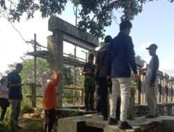 Pasi Ter Kodim 0801/Pacitan Bersama Inspektorat Jenderal Kementerian Pertanian RI Tinjau Program Pompanisasi