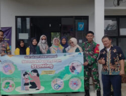 Intervensi Serentak Pencegahan Stunting, Babinsa Koramil 0801/03 Arjosari, Optimalkan Posyandu