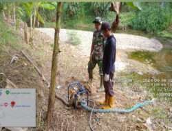 Sistem Pompanisasi, Babinsa Koramil 0801/09 Sudimoro : Alternatif Atasi Kekeringan Musim Kemarau