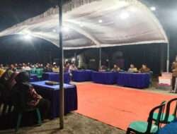 Hadiri Tradisi Bersih Desa, Babinsa Koramil 0801/03 Arjosari Ajak Masyarakat Bergotong Royong Bangun Desa