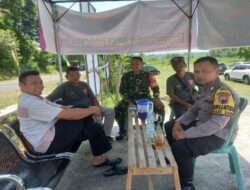 Babinsa dan Bhabinkamtibmas Patroli Bersama di Wilayah