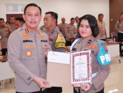 Bripda Mirabell Polwan Polres Gresik Dengan Segudang Prestasi