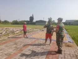 Sukseskan Ketahanan Pangan, Babinsa Banyuanyar Berikan Edukasi dan Pendampingan Kepada Petani