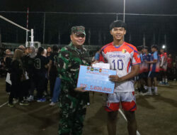 Dandim Kulon Progo Hadiri Penutupan Kejurda Bola Volly U-17 Provinsi DIY