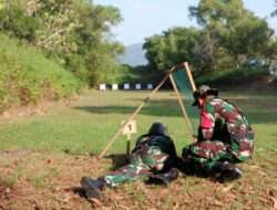 Tingkatkan Skill Dan Kemampuan, Kodim 0801/Pacitan Gelar Latihan Menembak Triwulan II Tahun 2024