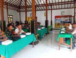Koramil Temon Pembinaan Anggota Satlinmas Kalurahan Kulur