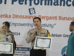 Polres Gresik Raih Penghargaan Networking dari Mugeb School