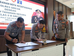 Polres Gresik Sinergi dalam Pengamanan di Rumah Tahanan Negara Kelas IIB Gresik