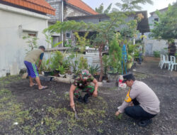 Dalam Rangka HUT Bhayangkara ke – 78,Polsek Cerme Gelar Bakti Religi di Gereja GKJW Pephatan Cerme Kidul