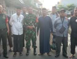 Berikan Rasa Aman, Babinsa Koramil 05/Pasar Kliwon Laksanakan Pengamanan Ibadah Sholat Idul Adha 1445 H di Wilayah Binaan
