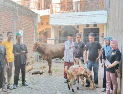 Penyembelihan Hewan Qurban SMK Unggulan Terpadu Surabaya