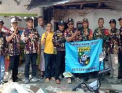 Program RTLH Kodim 0825 dan Tim Rescue GM FKPPI Banyuwangi Gelar Bedah Rumah