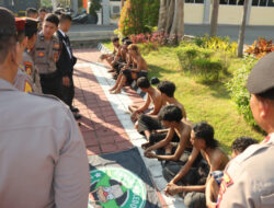 Polres Gresik Ringkus Geng Motor usai lakukan aksi Penculikan dan Penganiayaan