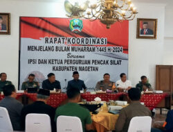 Polres Magetan Himbau Perguruan Silat Hindari Kegiatan yang Memicu Konflik