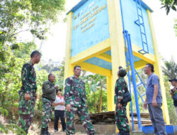 Sukseskan Program Pemerintah dan Komando Atas, Dandim 0802/Ponorogo Pengecekan Pipanisasi